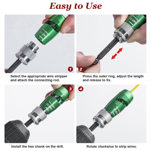 for Drill Cable Stripper Electricians Tool 1