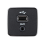 USB AUX Interface Front USB Charging Port for Jeep Cherokee Compass 2