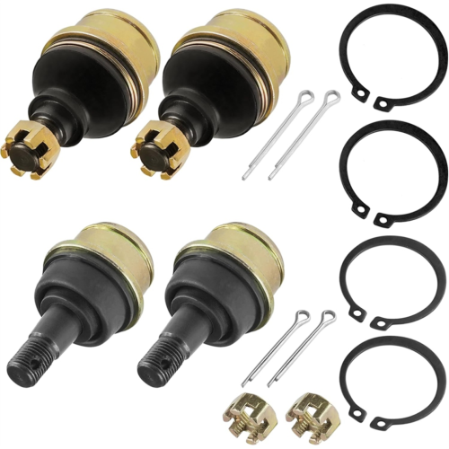 4 Pcs Upper/Lower A-Arm Knuckle Ball Joint Kits for TRX420