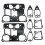 Kit de joint de culasse TE1550MLS030 pour 3