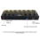 Mixer audio ricaricabile a 8 canali, portatile per esterni. 3