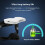 Light-Shielding Air Circulation Ventilation Fan, for 2 Mask, A 2