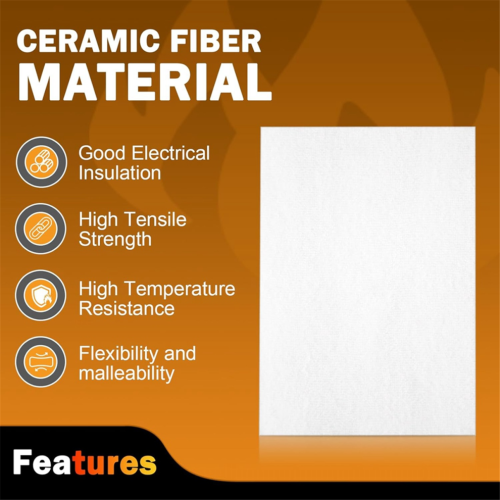 Keramisk fiberspispackning Material isolerade eldstadspaneler 1