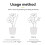 Aquameter, 5pcs, Plant Soil Moisture Sensor Small 2