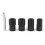Wheel Lock Removal Kit, Spline Lug Nut Socket Set Solid & Reliable Impact Nut Extractor Tools Compatible w/ 1/2 Inch Drive Wrenches 7