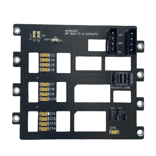 SAS/SATA Hard Disk Backplane for Nas Storage Server