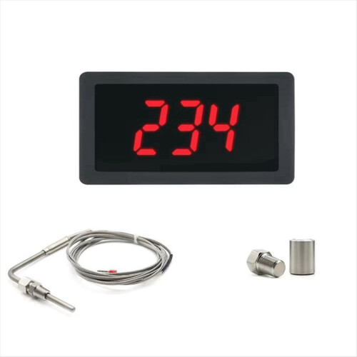 LED Meter with EGT Sensor Temperature Sensor Soldering Bundle Kit D