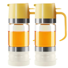 2 dispenser per miele da 300 ml (10 oz) antigoccia - Dispenser a pompa per sciroppo