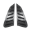Car Rear Triangular Window Louvers Shutters for Carbon Fiber 1