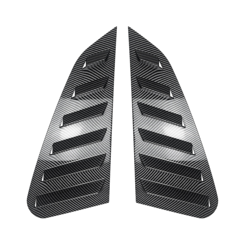 Car Rear Triangular Window Louvers Shutters for Carbon Fiber
