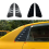 Car Rear Triangular Window Louvers Shutters for Carbon Fiber 2
