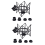 2X Microphone Shock Mount Adjustable Mount (Black) 1