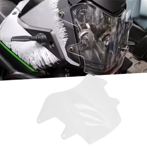 Cubierta protectora para faros de motocicleta, protector de luz para 2