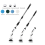 Wireless Shower Cleaning Brush Multi-Function Folding Cleaning Brush 2