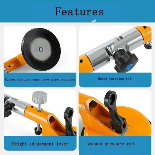 Splicer for Tile Suction Cup Pulling Aligning Tools Adjustable 2