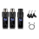 Convertitore per microfono wireless UHF XLR, trasmettitore ricaricabile 48V 4