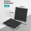 12 Pack Acoustic Panels Self-Adhesive Black 2