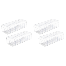 2 scatole porta carte collezionabili, scatola porta carte in plastica