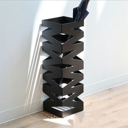 Umbrella Rack Umbrella Storage Bucket Umbrella Storage Rack Black 2
