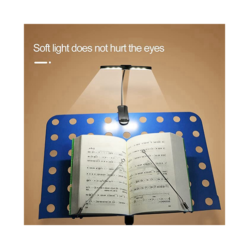 Double-Headed Rechargeable, Music Stand Light, Clip-on Stand Light 2