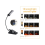 Double-Headed Rechargeable, Music Stand Light, Clip-on Stand Light 4