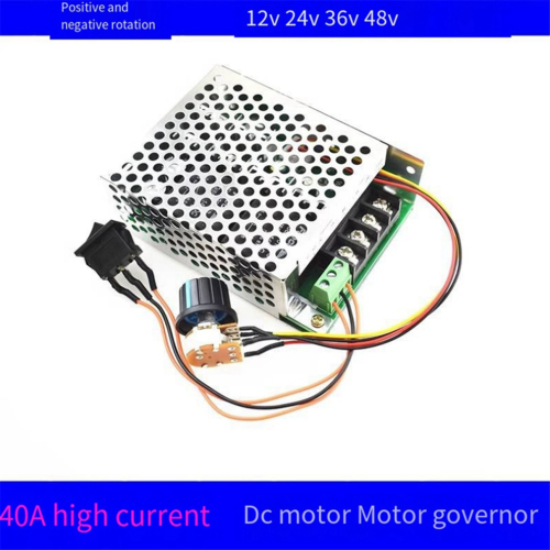 PWM DC Motor Speed Regulator Controller 12V/24V/36V/48V Motor 40A 2