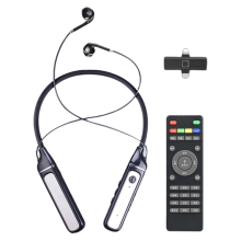 Auriculares Bluetooth de karaoke en vivo con tarjeta de sonido incorporada y receptor inalámbrico