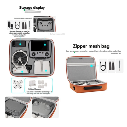 Custodia da viaggio portatile Sunnylife per DJI Flip Carry Case C 1