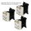 Solid State Relay Heat Sink, 3PCS Aluminum Heatsink PID Heat Sink 4