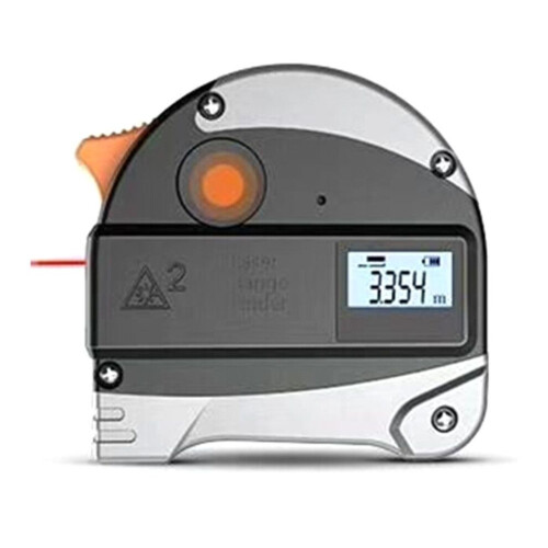 Αποστασιόμετρο USB 2 σε 1 5 μέτρων με ταινία LCD, μετρητής απόστα