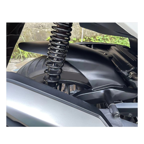Guardabarros trasero Abrazadera de rueda Extensión trasera Protector contra salpicaduras para 2