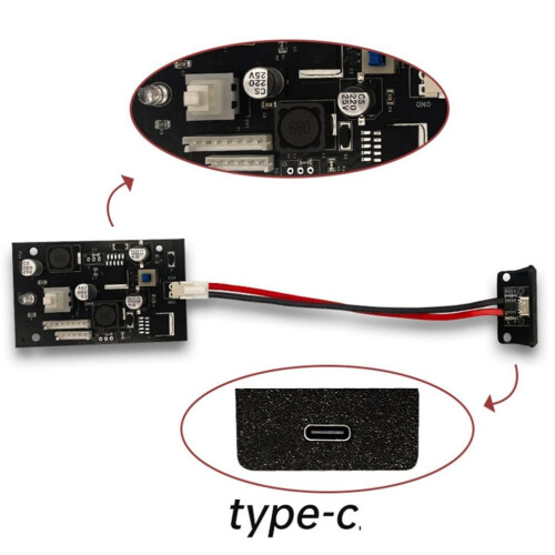 Carte d'alimentation PS1 PSU Type C 12V 2
