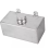 Universal Aluminium 2L Polished Intercooler atomization Car accessory 1