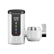 Hot Water Heater Faucet Large Screen Dynamic Digital Display Eu Plug