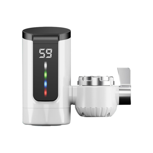 Hot Water Heater Faucet Large Screen Dynamic Digital Display Eu Plug