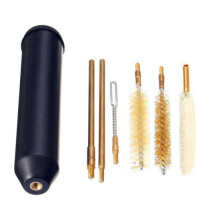 Gun Cleaning Brush Kit for 9mm Shotgun, Air Rifle, 7-in-1 Cleaning Set with Durable Brushes for Effective