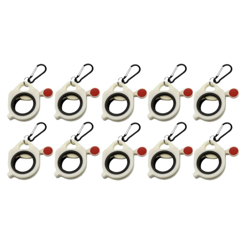10Pcs Fluorescent Cable Tie Organizer Storage Cable Tie Holder