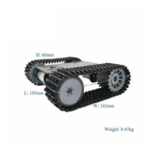 Châssis de wagon-citerne intelligent pour robot chenillé 2