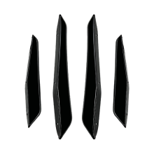 Spoiler laterale splitter paraurti anteriore per Serie 2 M2 nero lucido