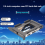 Slot PCI per rack mobile, supporto per HDD e SSD SATA da 2,5 pollici 2