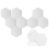8 Pack Self-Adhesive Hexagonal Acoustic Panel,White 2