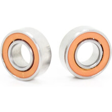 Roulements S686-2RS (2 pièces) ABEC-7 hybrides en acier inoxydable et céramique Si3N4, 6 x 13 x 5