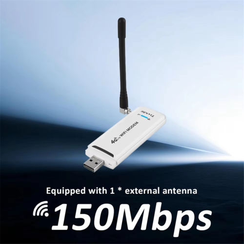 Router WiFi 4G LTE, modem USB portatile con antenne, versione asiatica 1