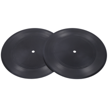 Blank Vinyl Records 7 Inch CD for Room CD Wall Decor Records(12 PCS)