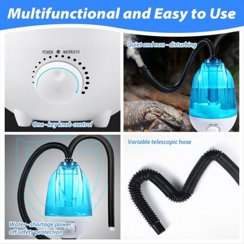 Υγραντήρας ερπετών Terrarium, Υγραντήρας ερπετών 4L 300 Ml/H Eu Plug 2