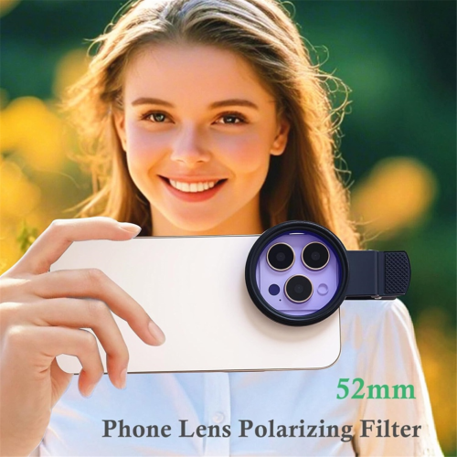Filtre CPL à clipser pour objectif de téléphone portable 2