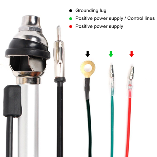 Universal Automatic Telescopic Antenna Exterior Vehicle Aerials 2