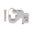 Aluminum RV-Awning Hardware Lower Rafter Claw Bracket For 3