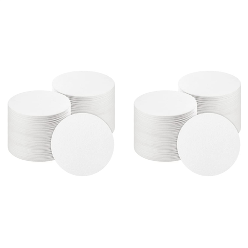 100 hojas redondas de papel para horno de microondas