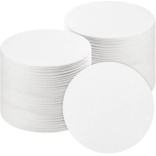 100 hojas redondas de papel para horno de microondas 1